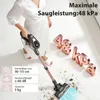 Akku Staubsauger,Akku Handstaubsauger,Akkusauger Kabelloser Produktbild-Vorschau 2