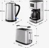 Klarstein Verosteel Vollständiges Frühstücksset – Toaster 2 Produktbild-Vorschau 8