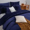 Pościel Cozy Granat 160X200 Ciepła Gruba Milutka Misio Na Podgląd zdjęcia produktu 8