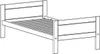 LT ledikant whitewash 90x200 cm 610 | Life Time Einfaches Produktbild-Vorschau 4