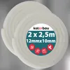 KOTARBAU® 2 St. Dichtungsband Schaumstoff 10x12 mm x 2,5m Produktbild-Vorschau 8