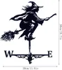 Wetterfahnen, Wetterfahne aus Metall, Witch Wetterfahne, Produktbild-Vorschau 2