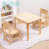 Kinder Tisch und 2 Stühle Set aus Kiefernholz - Spiel- Produktbild-Vorschau 7