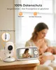 Babyphone BOIFUN HD 4 pouces avec 2 caméras, sans Wi-Fi, Voir les images du produit 12