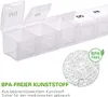 SUKUOS Medikamenten-Box für 7 Tage Pillendose 7 Fächer Produktbild-Vorschau 5