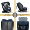 B.Joy Blue Kindersitz mit 360 Grad drehbarem Produktbild-Vorschau 2