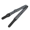 Sangle de guitare style vintage avec broderie, réglable en Voir les images du produit 5