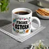 Frohe Ostern Kaffeebecher mit Blumen Motiv Osterhase Ei Produktbild-Vorschau 8