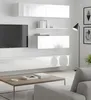Hängeschrank - Schrank - Weiß - Hochglanz - 100 x 35 x35 cm Produktbild-Vorschau 2