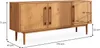 Sideboard TECCA mit 3 Türen aus Massivholz, Eiche farben – Produktbild-Vorschau 7