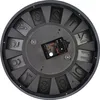 Wanduhr Kunststoff Mondex Ramsey 40x40x7 cm Schwarz/Messing Produktbild-Vorschau 4