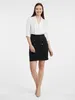 Orsay Creme-Schwarzes Damen Etuikleid 490469660000__36 Produktbild-Vorschau 4