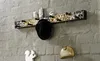 HAKU Wandgarderobe Garderobenleiste gold, schwarz - Metall, Produktbild-Vorschau 6