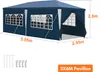 Jayseuw Pavillon 3x6m, Festzelt Gartenzelt Wasserdicht, Produktbild-Vorschau 2