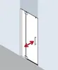 Kermi PX1TL11018VYK Pendeltür Pasa XP 1TL 1100x Produktbild-Vorschau 1