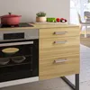 Edelstahl-Optik Schrankgriff Möbelgriff Metall Produktbild-Vorschau 2