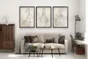Moderní plakátové umění na stěně triptych boho v rámu pro Náhled obrázku produktu 6