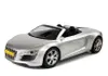 LeanToys Spielzeugauto, Cabrio, Silber, Maßstab 1:18 Produktbild-Vorschau 2