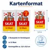 Skat karty v balení po 2 kusech Náhled obrázku produktu 4