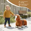 AIYAPLAY Kinder Elektroauto in Pferdform, 6V Kinderfahrzeug Produktbild-Vorschau 3