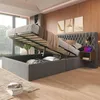 Komplett Schlafzimmerset: Elegantes Polsterbett mit Produktbild-Vorschau 7