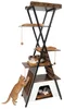 Tiragraffi COSTWAY, tiragraffi per gatti da 185 cm con 4 Anteprima dell’immagine prodotto 9
