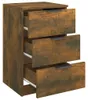 vidaXL Nočný stolík Smoked Oak 40x36x65 cm Náhľad obrázku produktu 4