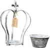Exner | Pflanzgefäß Krone - 30x20 cm - Metall - Produktbild-Vorschau 12