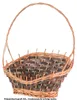 Handgefertigter Präsentkorb oval XXL aus Natur-Weide zum Produktbild-Vorschau 3