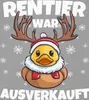 Rentier War t Ente Elch Lustig - Weihnachten Xmas Christmas Produktbild-Vorschau 3
