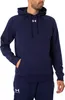 Under Armour Blue Ua Rivale Vlies Hoodie mit Logo – S Produktbild-Vorschau 9
