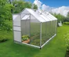 Polykarbonátový skleník se základnou 380 x 190 x 195 cm Náhled obrázku produktu 2
