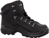 A black hiking boot is shown against a white background. Produktbild-Vorschau