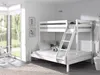 Vipack Familienbett Martin, Kiefer massiv, weiß, 90x200 cm Produktbild-Vorschau 7