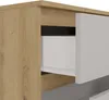 A close-up view of an open drawer in a piece of furniture, showing the interior and the drawer front. Anteprima dell’immagine prodotto