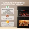 KAMINIO Camino elettrico HENRI - Stufa elettrica con Anteprima dell’immagine prodotto 3