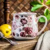 DUO FLORAL Fassbecher 430 ml PASTEL FLOWERS mit Teesieb, Produktbild-Vorschau 5