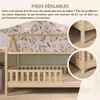 Crazy Pine Lit cabane 140x200 cm - Lit d'enfant en bois Voir les images du produit 6