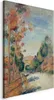 Vlies Leinwandbild - Paysage d'Essoyes (Pierre-Auguste Produktbild-Vorschau 1