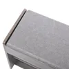 Ławka na buty z siedziskiem szara 80*28*43cm 2 półki Ławka Podgląd zdjęcia produktu 8