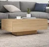 vidaXL vidaXL - Couchtisch - mit - LED-Beleuchtung - Produktbild-Vorschau 3