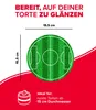 dekora - Essbarer Tortenaufleger | Fußball Tortendeko Rund Produktbild-Vorschau 7