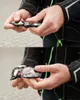 Hands holding safety glasses. Produktbild-Vorschau