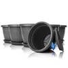 BigDean 6x Blumentopf mit Untersetzer rund ø40xH31 cm Produktbild-Vorschau 8