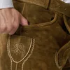 Kurze Lederhose Jakob - olivbraun, 56 Produktbild-Vorschau 8