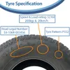 13x5.00-6 Pneu pour tondeuse à gazon Wanda P332 Multi Turf Voir les images du produit 6