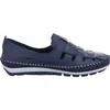 Gemini Damen Slipper Leder Flechtoptik Klettverschluss Produktbild-Vorschau 9
