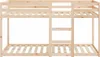 vidaXL Poschodová posteľ 80x200 cm Borovicový masív Náhľad obrázku produktu 5