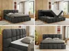 MKS MEBLE Boxspringbett, Doppelbett NIRA mit dekorativem Produktbild-Vorschau 2