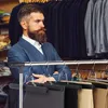 Relaxdays Hosenspanner Holz, 12 Stück, 360° drehbarer Produktbild-Vorschau 2